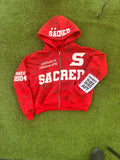 SACRED RED HOODIE